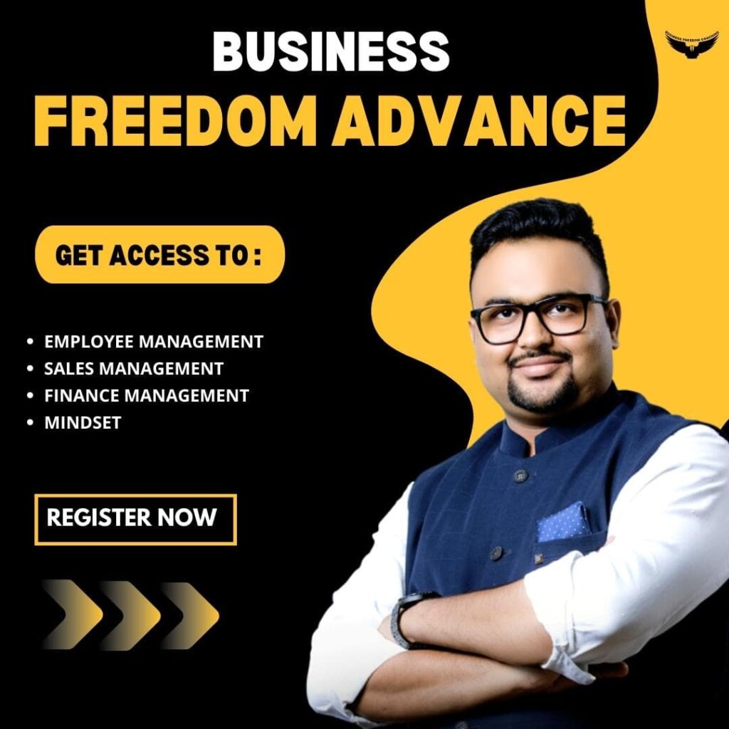 best business coach in India Rahul Malodia Business Freedom Course